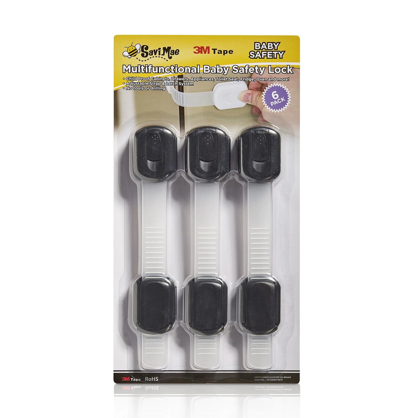 Adjustable Child Safety Strap Locks