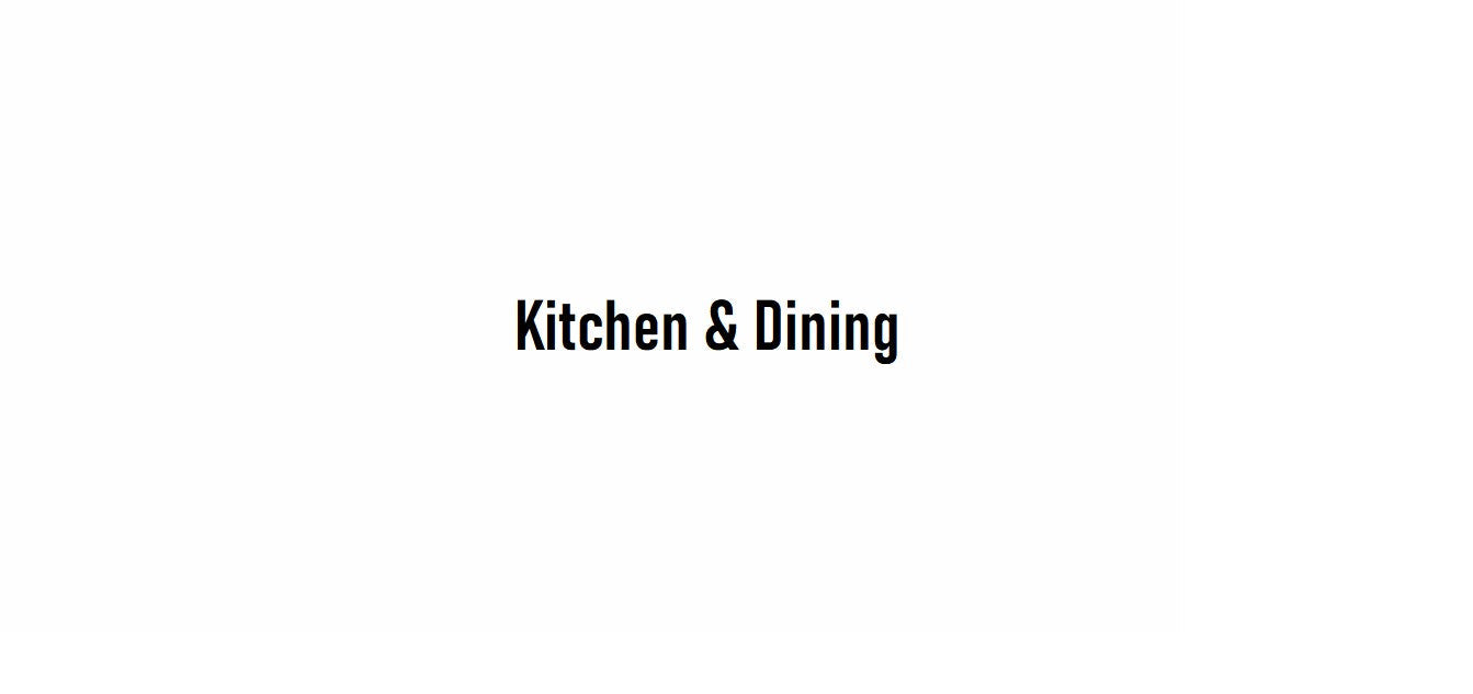 Kitchen & Dining